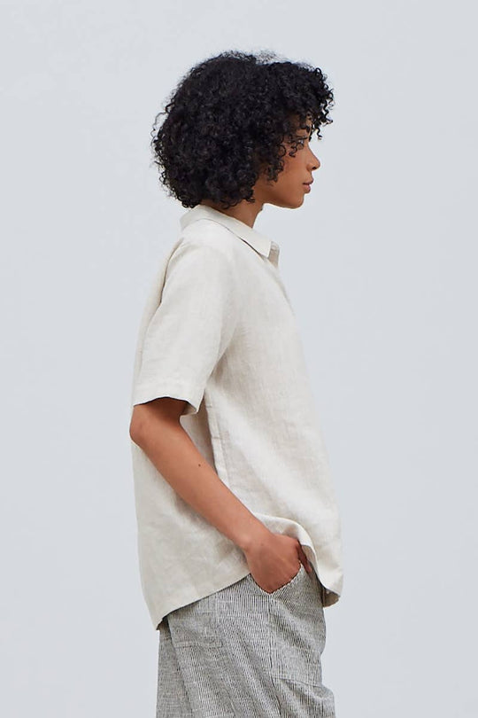 Linen Short Sleeve Shirt – Simple Good