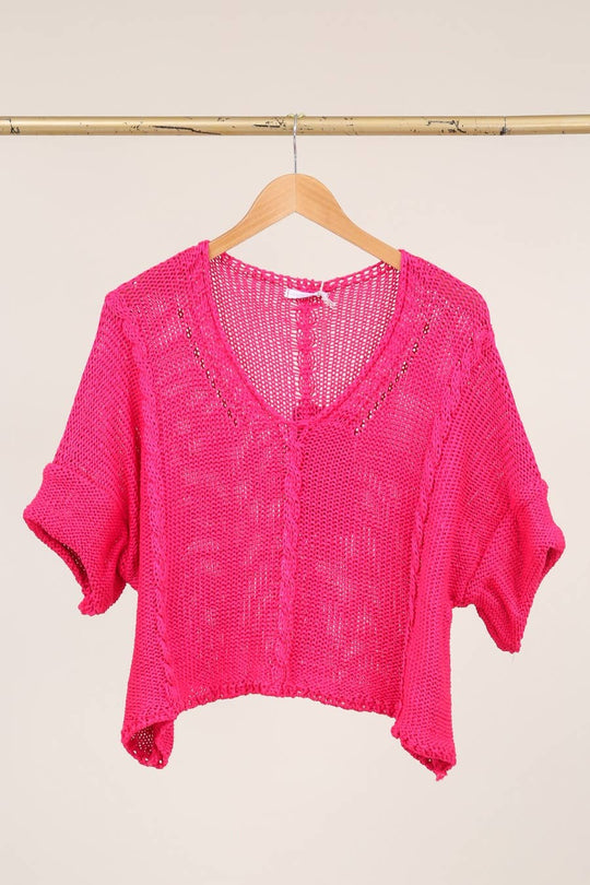 Cotton Knit Sweater