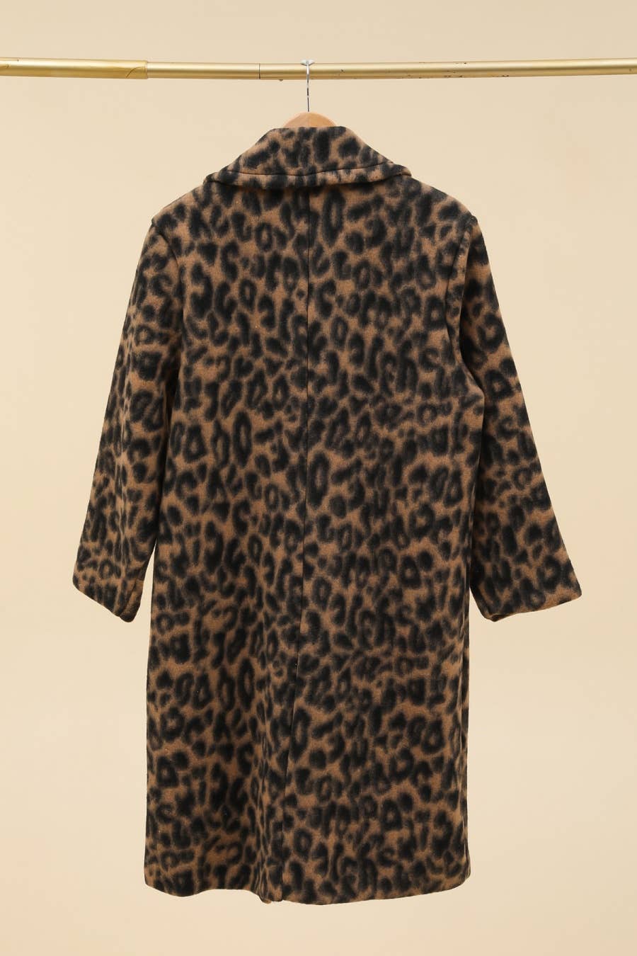 Animal Print Coat Made in Italy