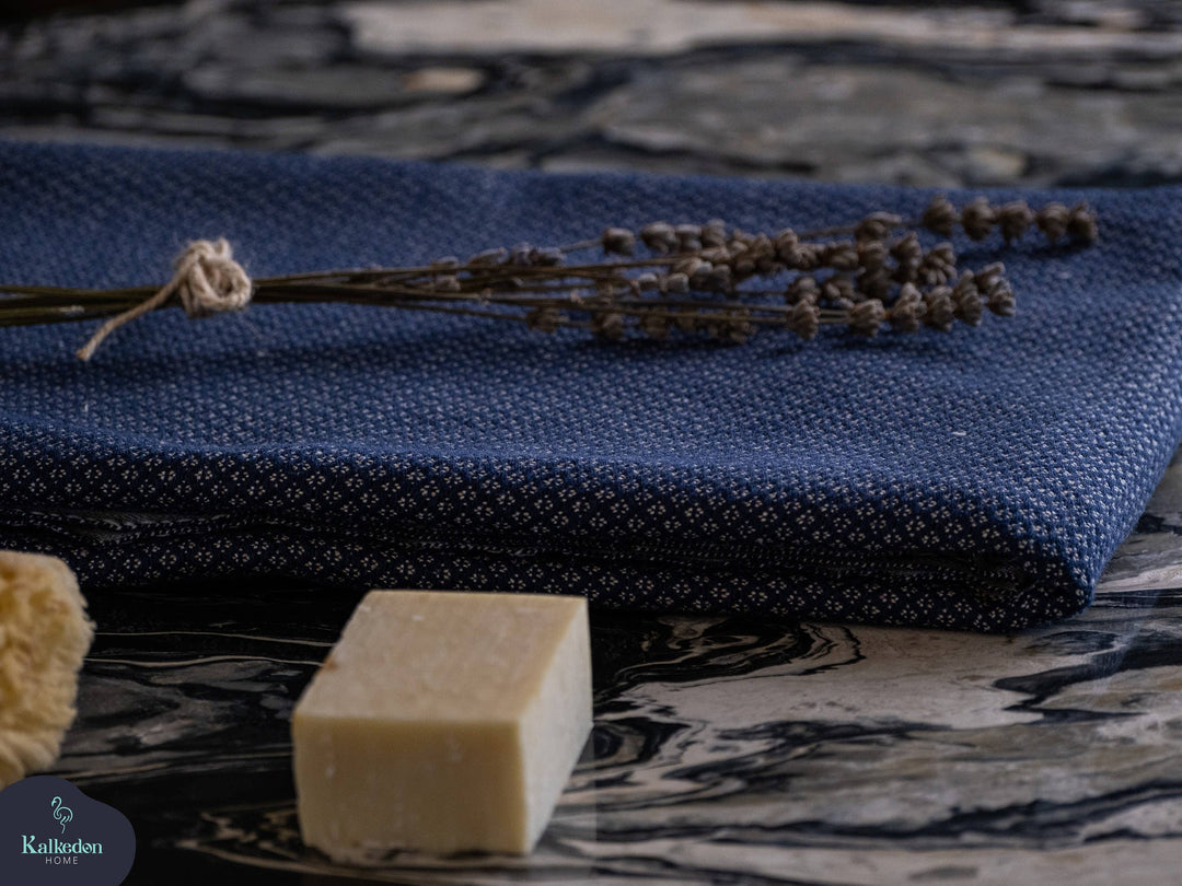 Solid Waffle Turkish Towel