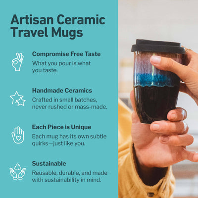 Monsoon Ceramic Travel Mug