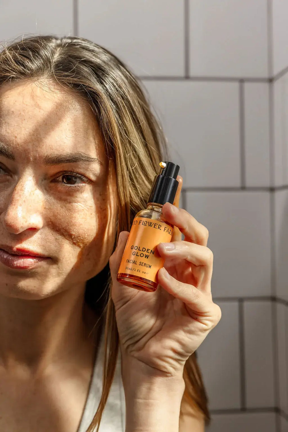 Golden Glow Organic Facial Serum