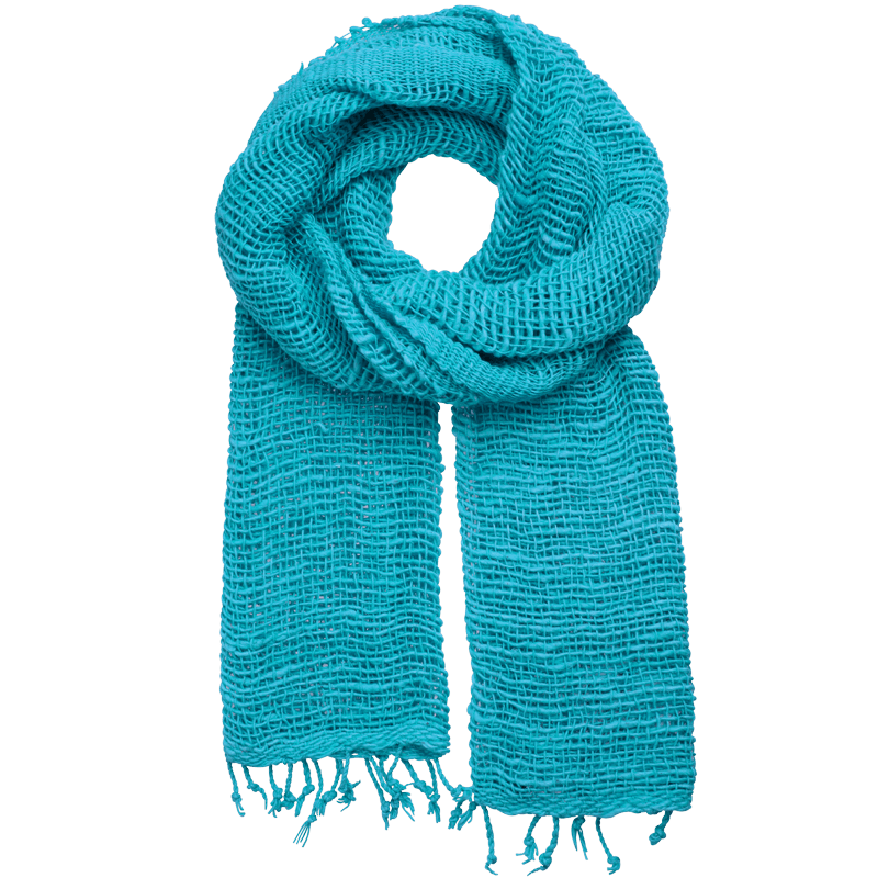 100% Cotton Fair Trade Free Weave Scarf