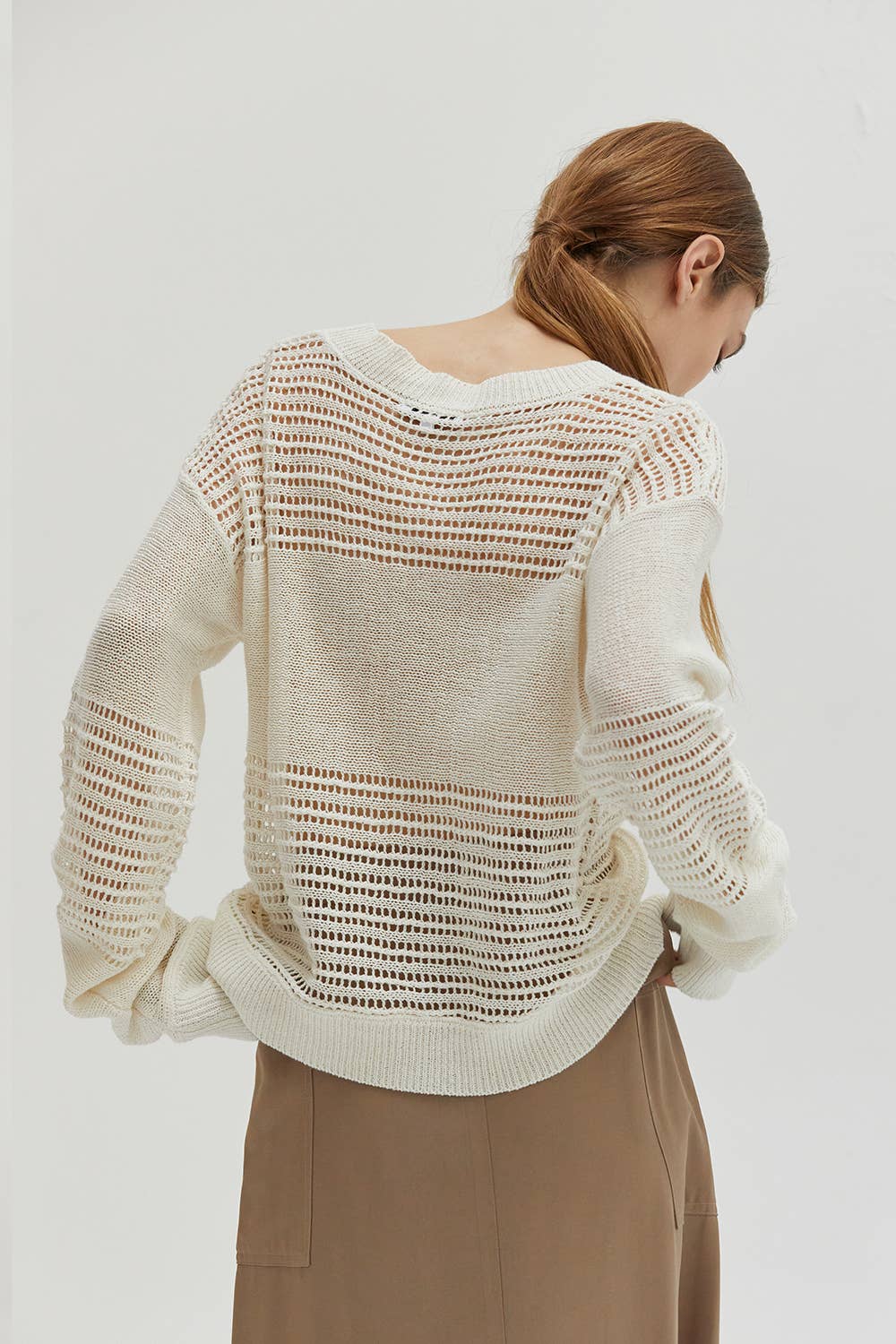 Donna Linen Cotton Pull Over