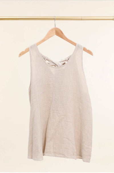 Tank Top with Tie in Back