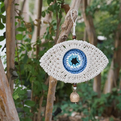 Macrame Evil Eye Wall Hanging