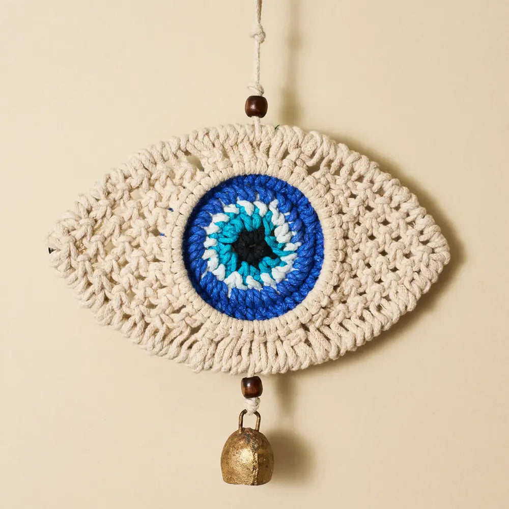 Macrame Evil Eye Wall Hanging