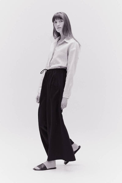Long Line Gauze Pants