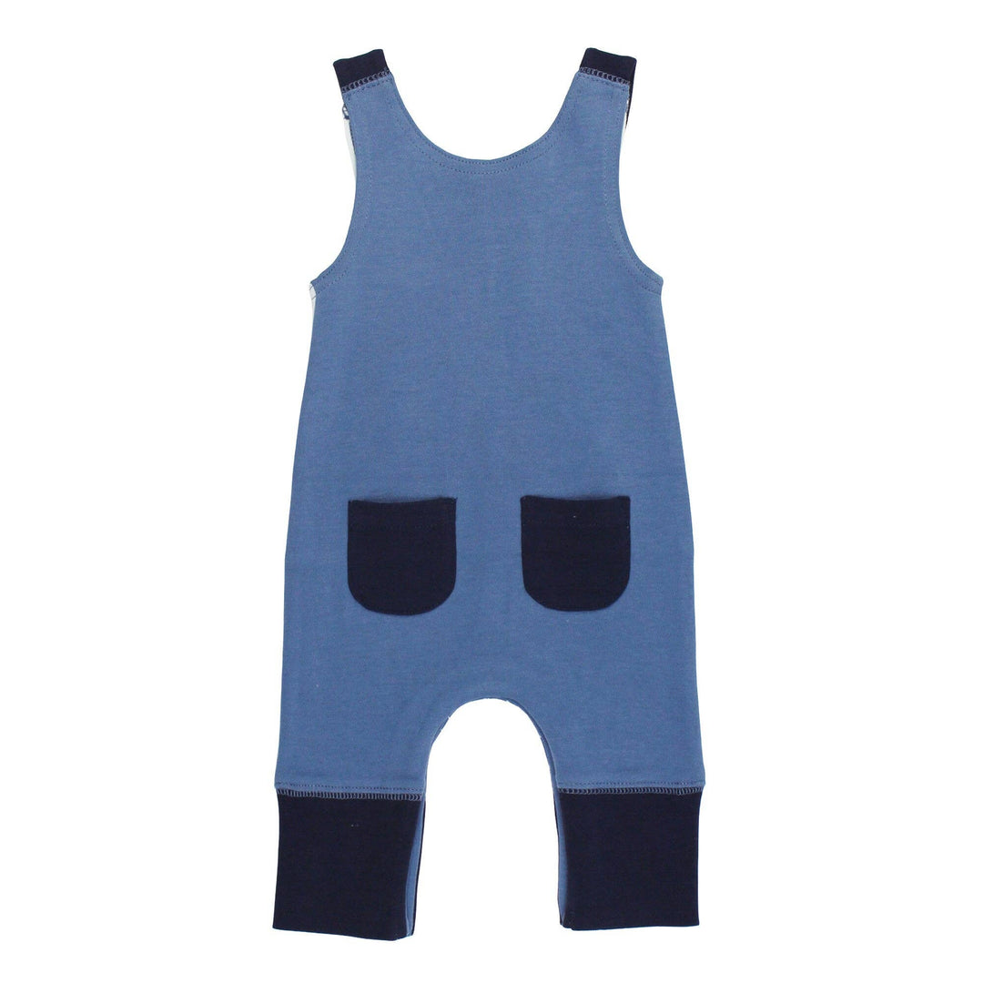 Sailboat Organic Applique Harem Romper
