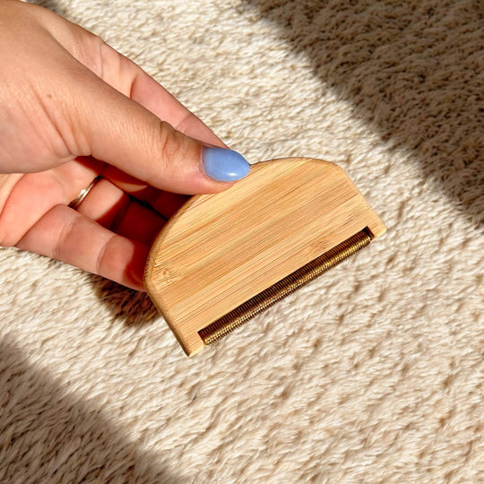 Travel Size Bamboo Lint Remover