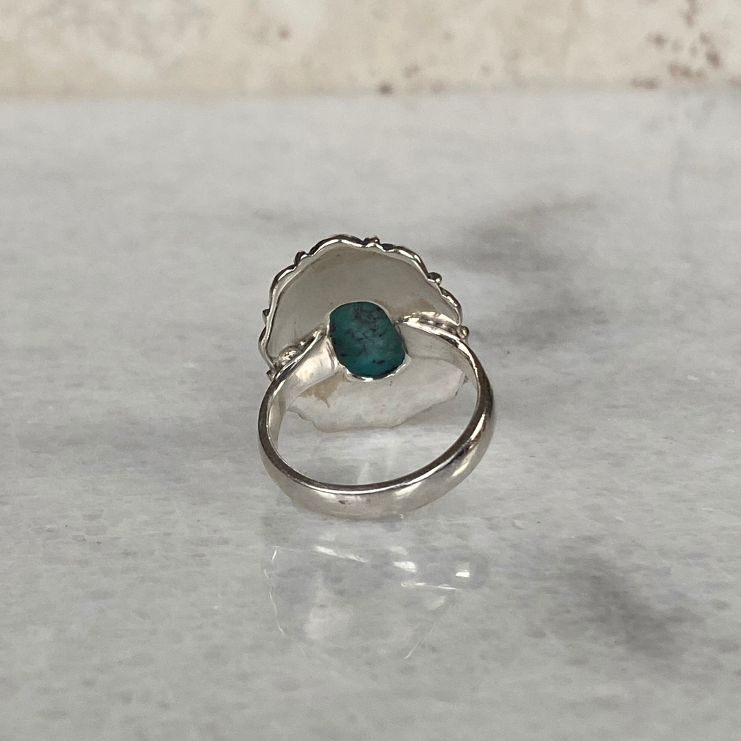 Sterling Silver Turquoise Statement Ring