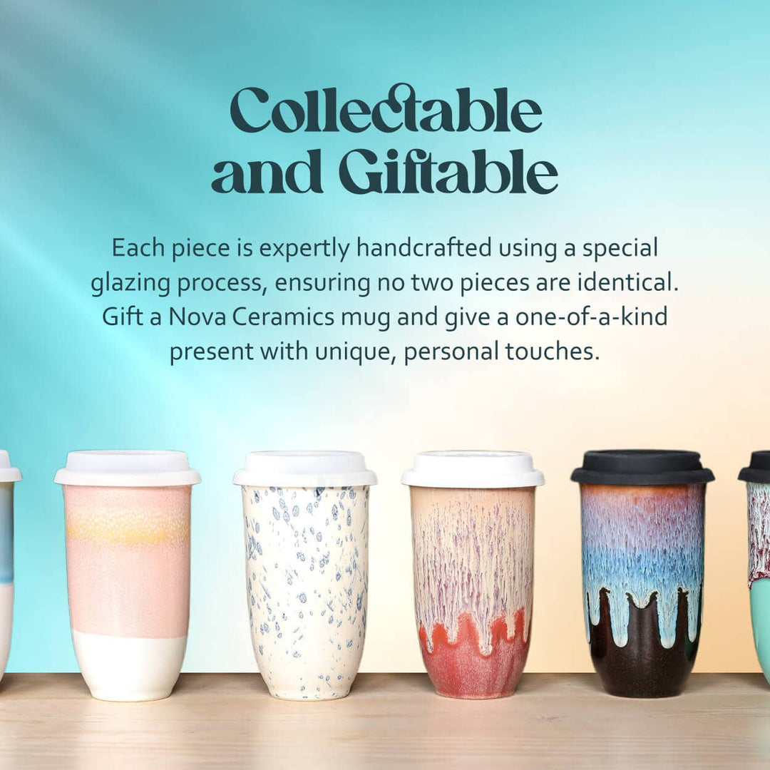 Glacier Ceramic Travel Cup 16oz