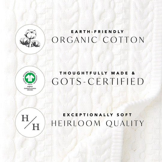 Organic Cable Knit Sweater Romper