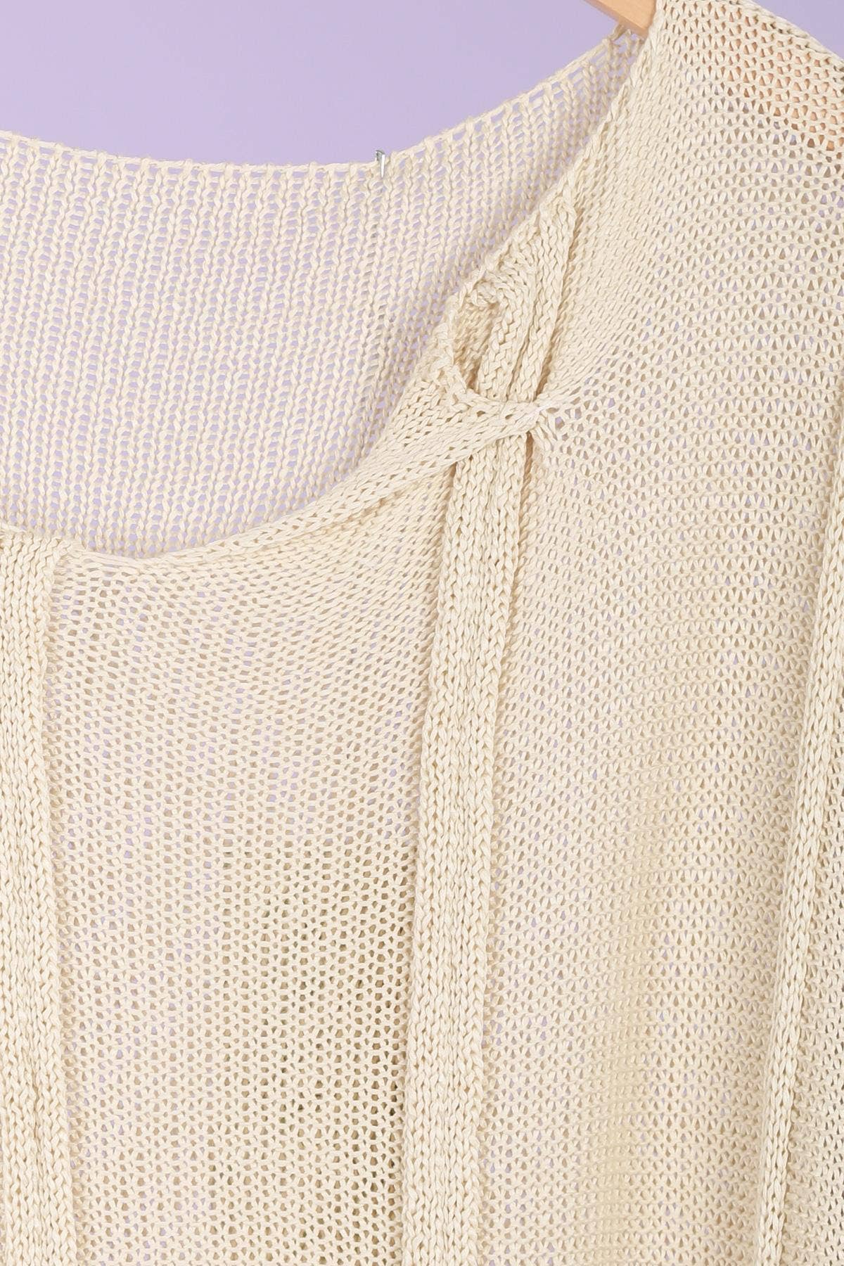 Lightweight Asymmetrical Sweater