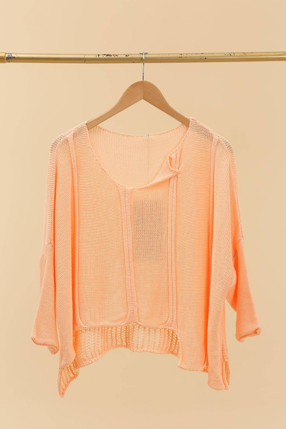 Lightweight Asymmetrical Sweater
