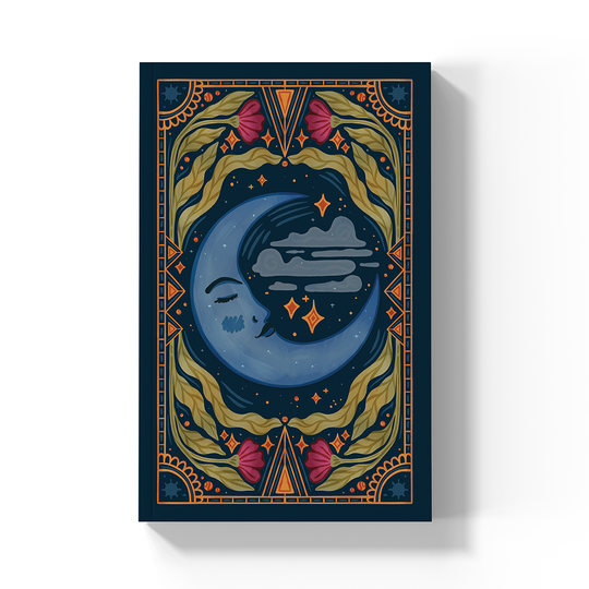 Moon Tarot Soft Touch Classic Layflat Notebook Journal