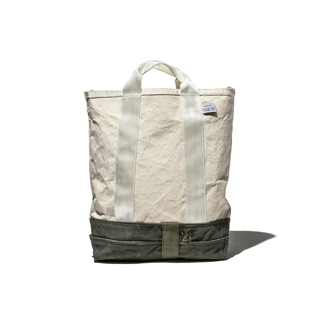 Laminated Fabric X Vintage Fabric Bag