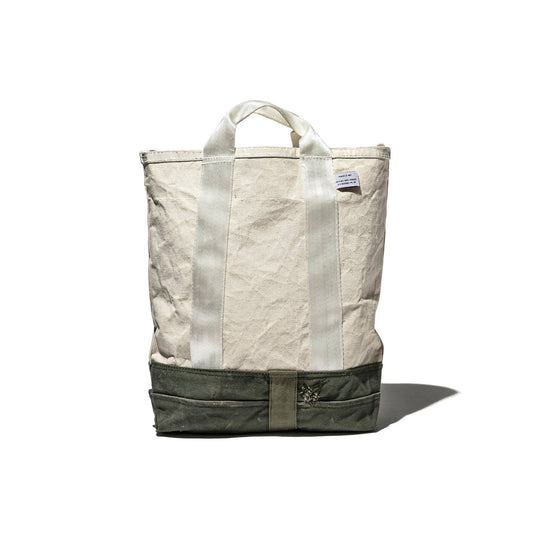 Laminated Fabric X Vintage Fabric Bag