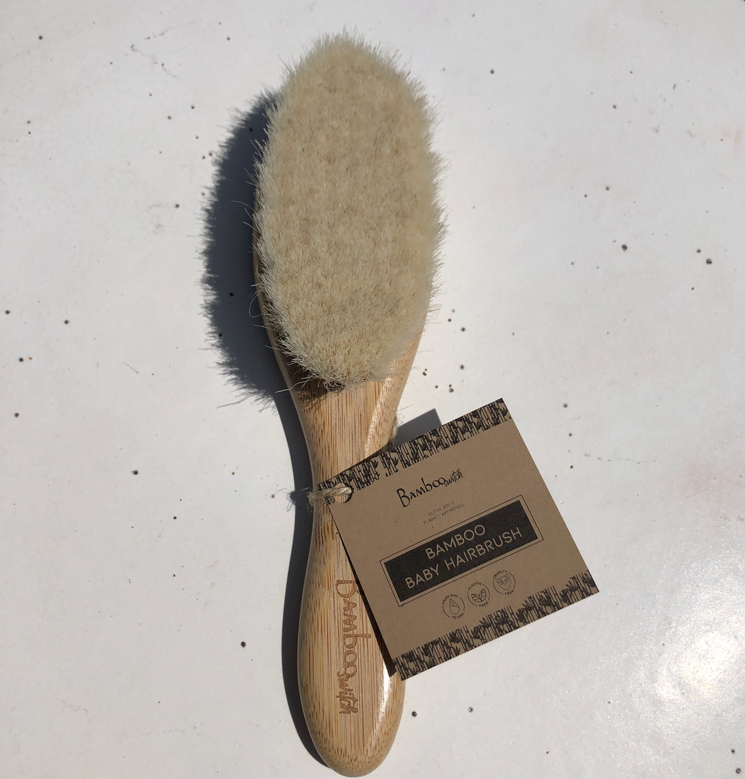 Bamboo Baby Hairbrush