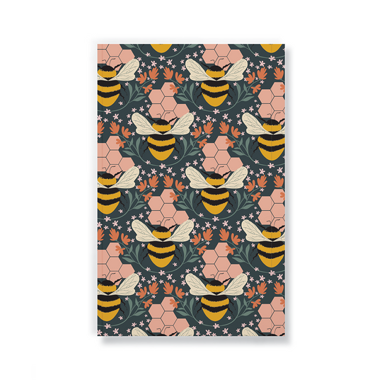 Honeycomb Bee Notebook