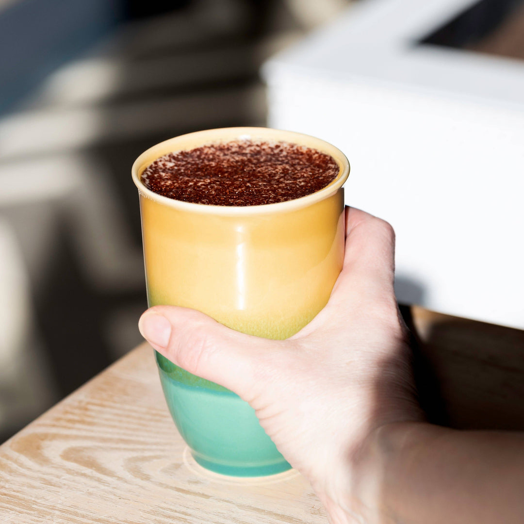 Savannah Ceramic Travel Cup 12oz | Reusable Coffee Cup