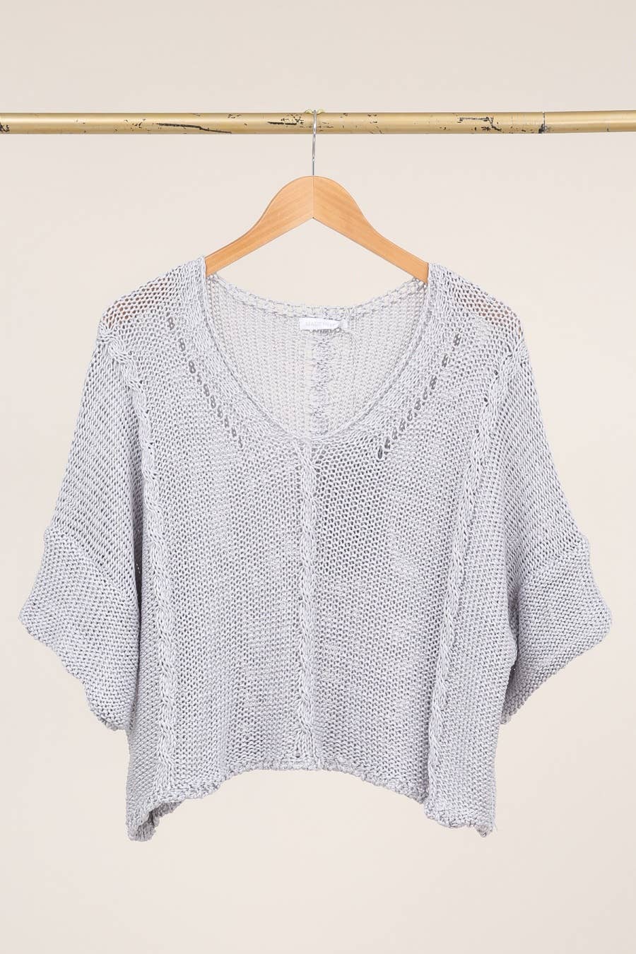 Cotton Knit Sweater