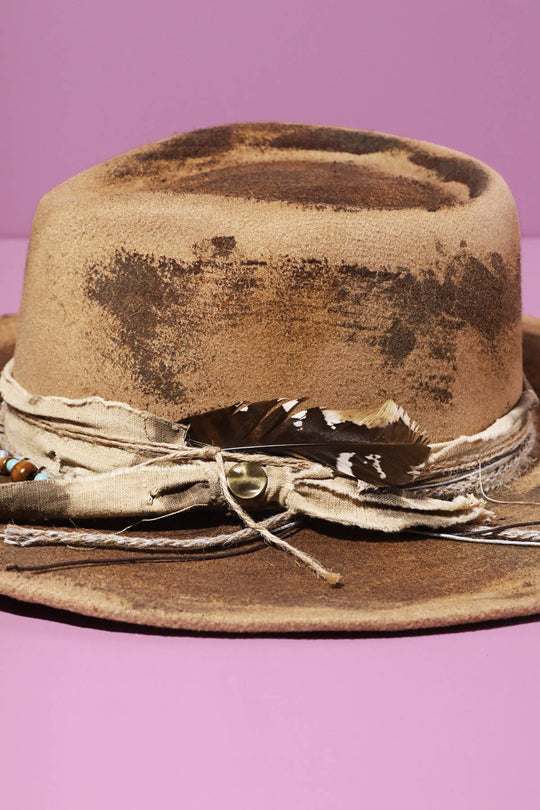 Desert Sand Fedora Hat