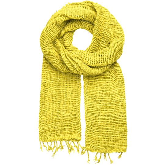 100% Cotton Fair Trade Free Weave Scarf