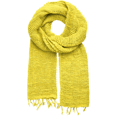 100% Cotton Fair Trade Free Weave Scarf