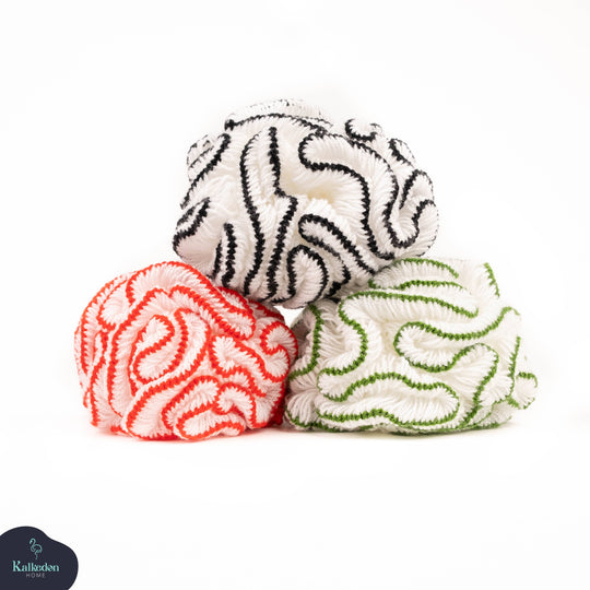 Organic Cotton Shower Pouf