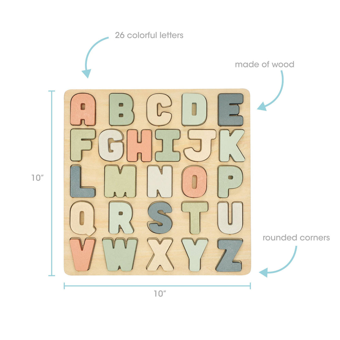 Wooden Alphabet Montessori Learning Toy