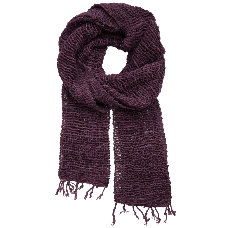 100% Cotton Fair Trade Free Weave Scarf
