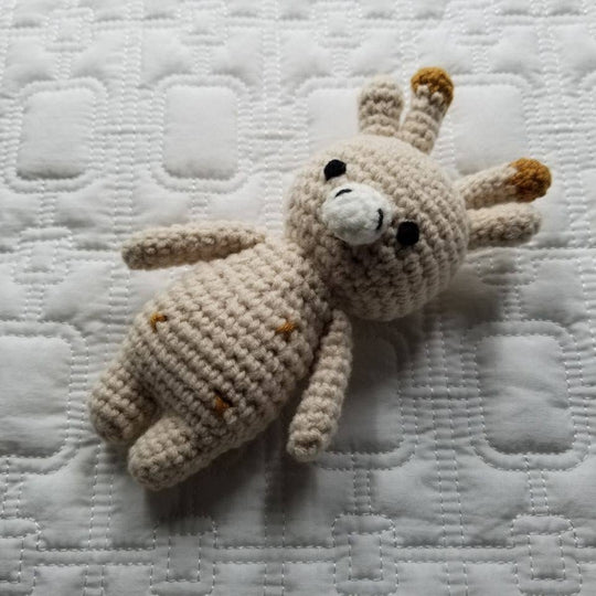 Deer Hand Crocheted Cotton Plush Toy