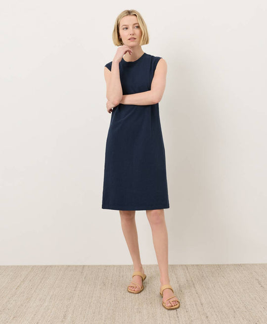 Soft-Slub Essential Easy Muscle Tee Dress