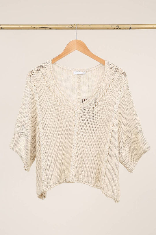 Cotton Knit Sweater