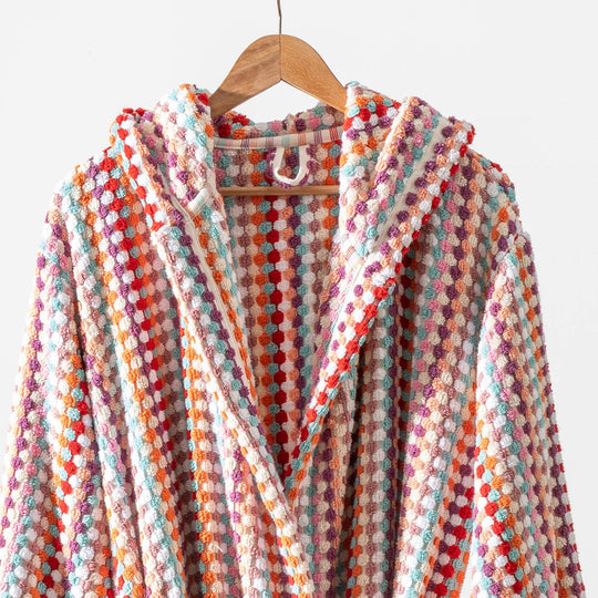 Pompom Handloom Luxury Pom Pom Bathrobes