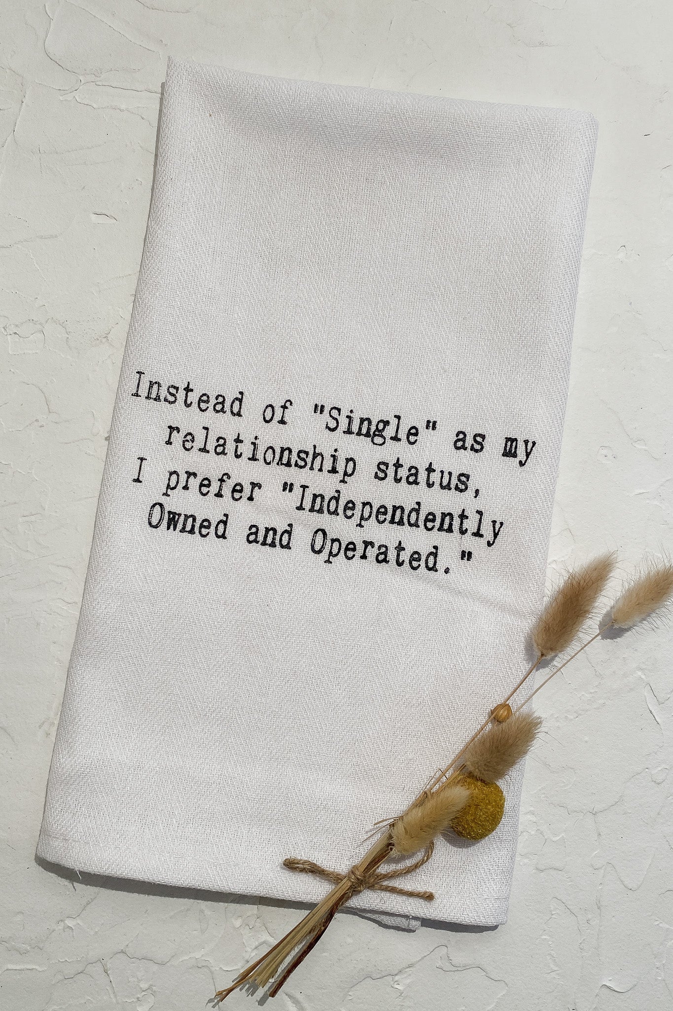 Second Nature By Hand Independently Owned Tea Towel - Simple Good