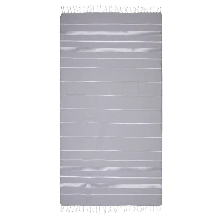 Basic Stripe Cotton Beach Towel