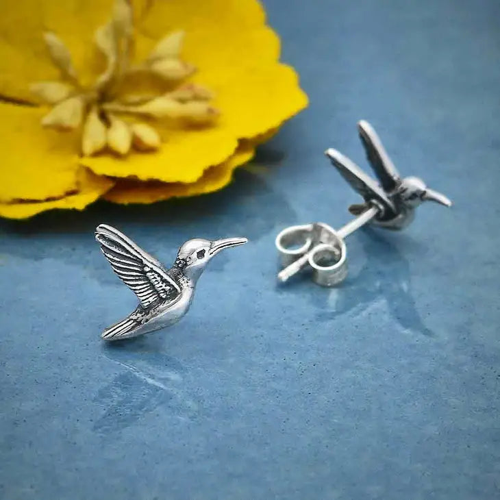 Nina Designs Hummingbird Post Earrings - Simple Good