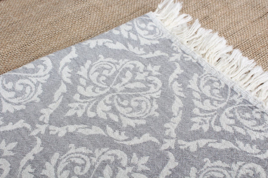 Floral Turkish Beach Towel