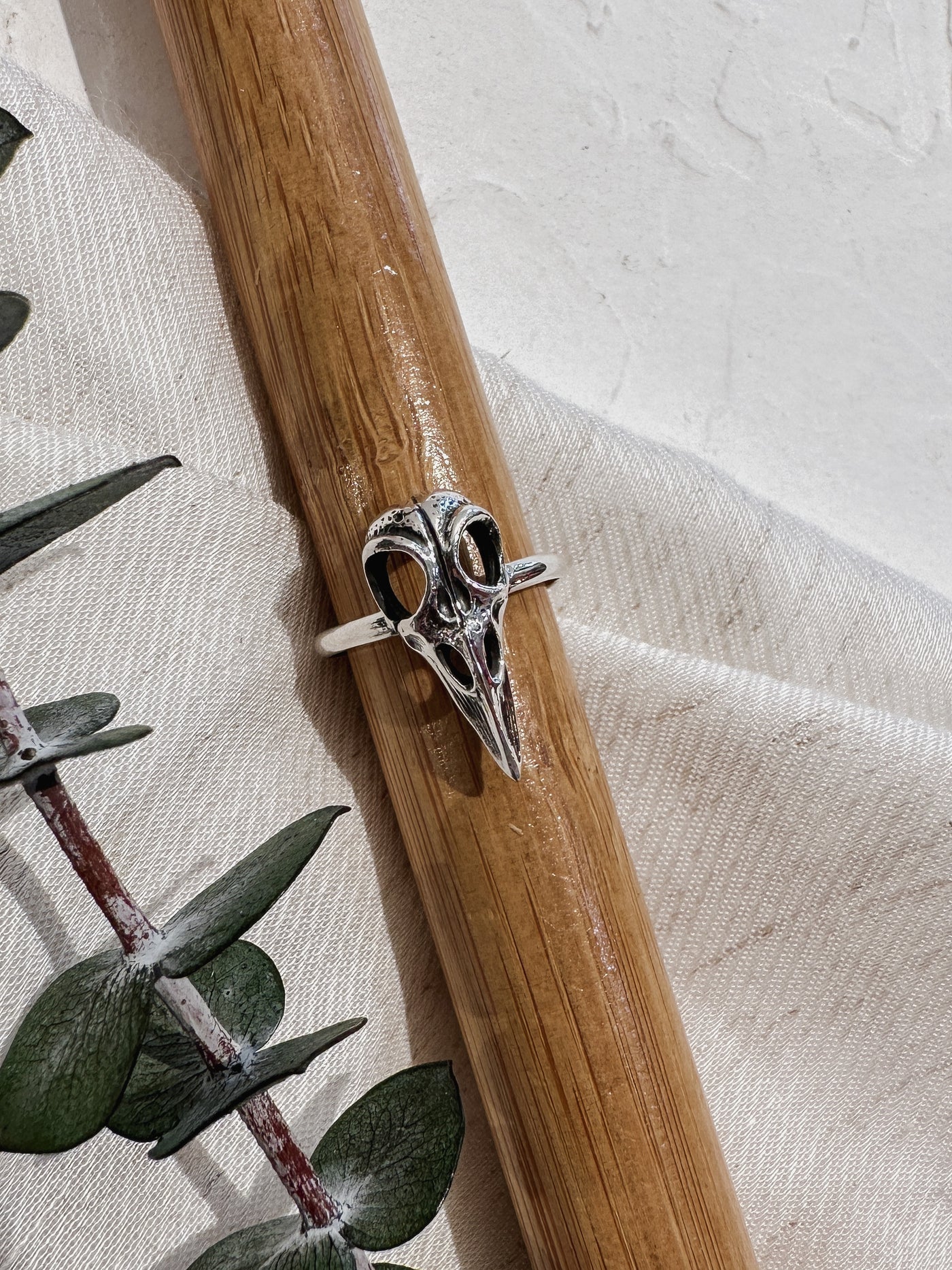 Nina Designs Raven Skull Ring - Simple Good