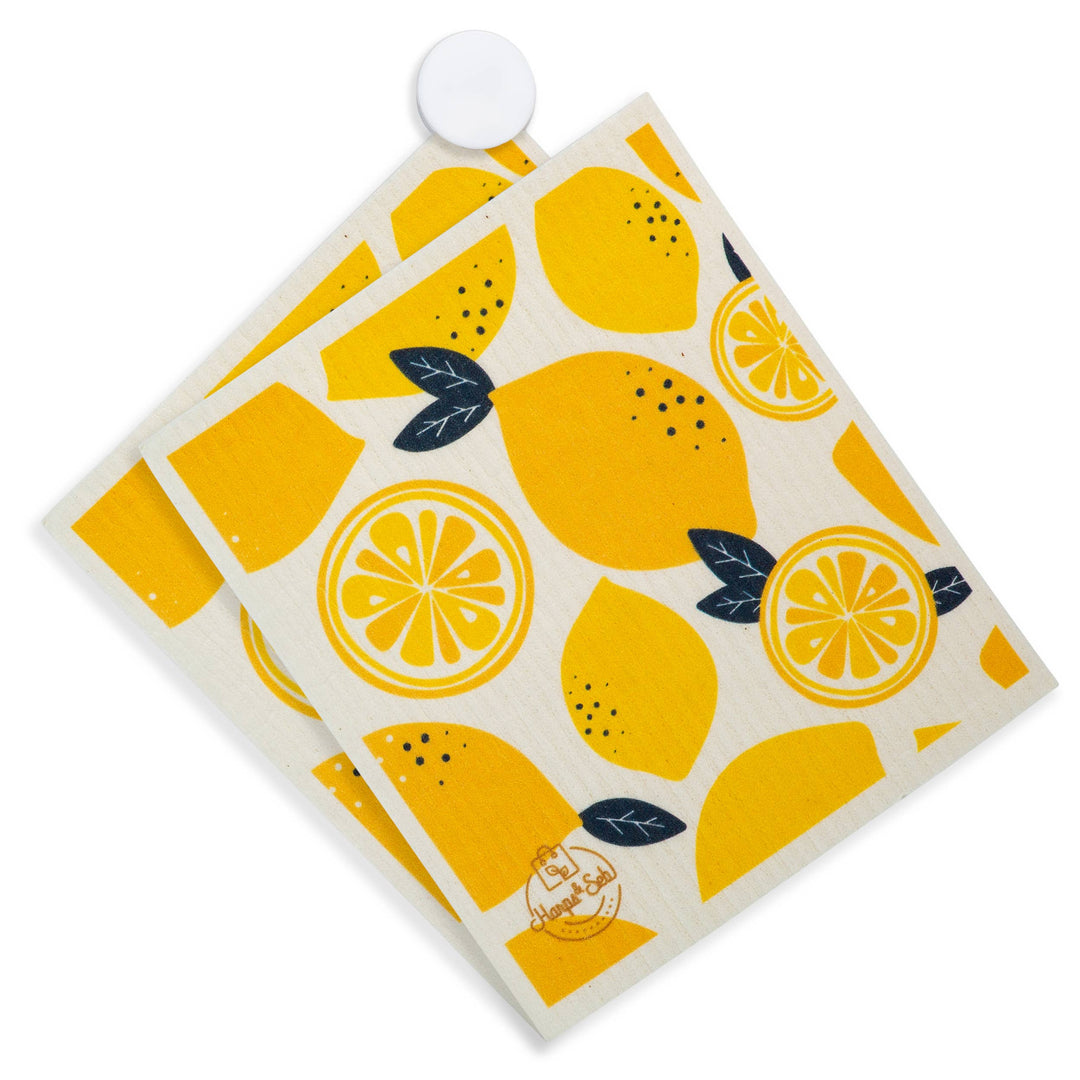 Lemons Swedish Dish Cloth