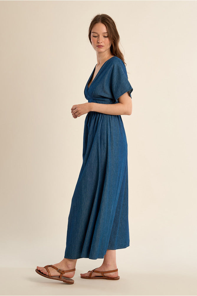 Long Denim Dress