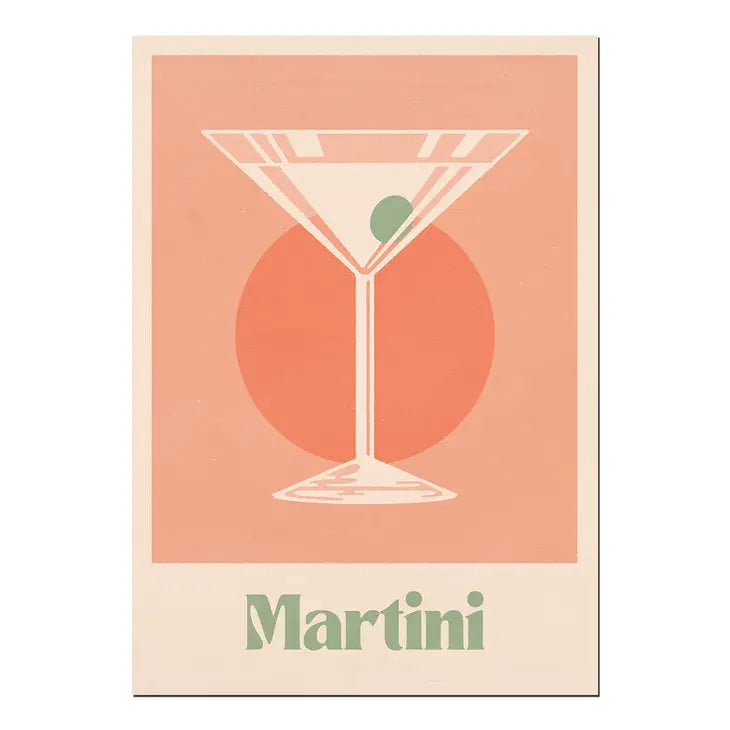 Cai & Jo Martini Print - Simple Good