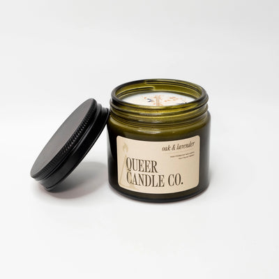 Non Toxic Candle | Oak & Lavender