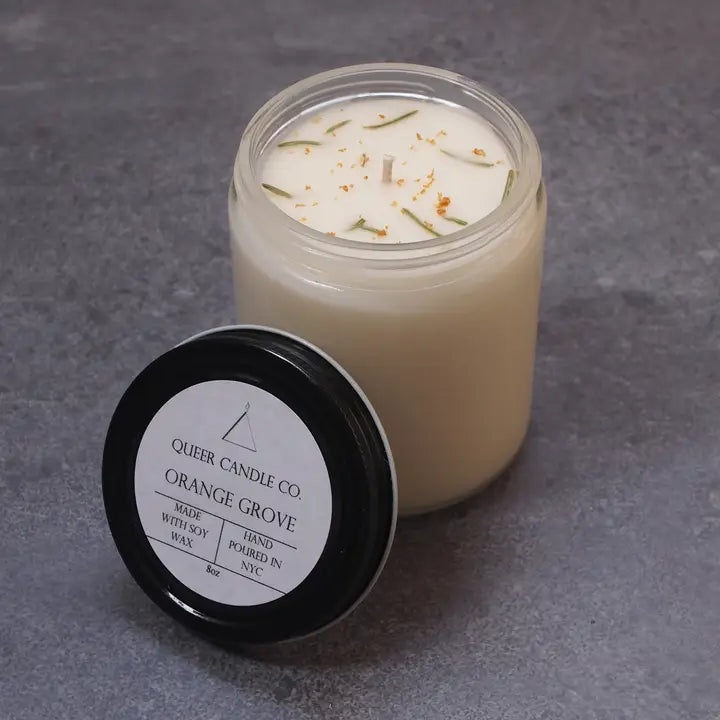 Queer Candle Co. Non Toxic Candle | Orange Grove - Simple Good