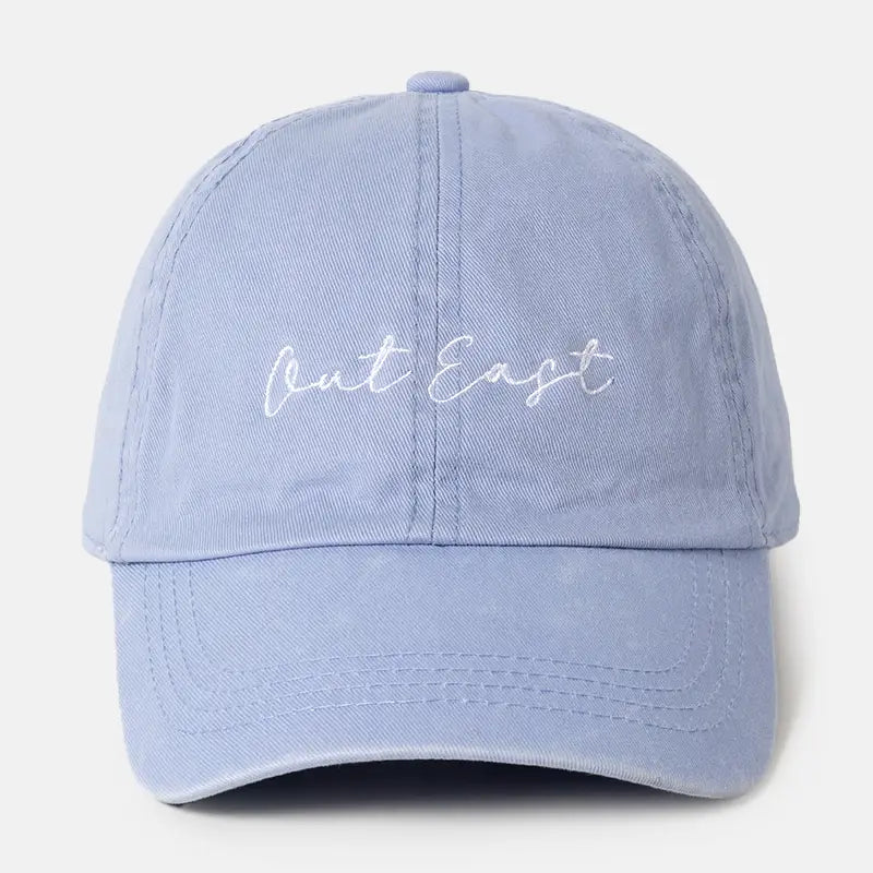 Out East Embroidery Cotton Hat