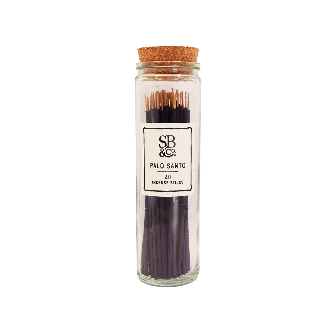 Incense in Glass Jar- 40 Sticks
