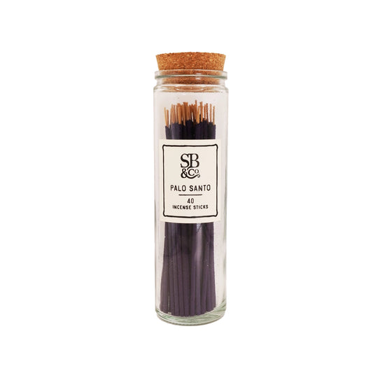 Incense in Glass Jar- 40 Sticks