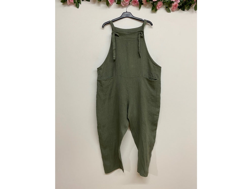 Linen Overalls